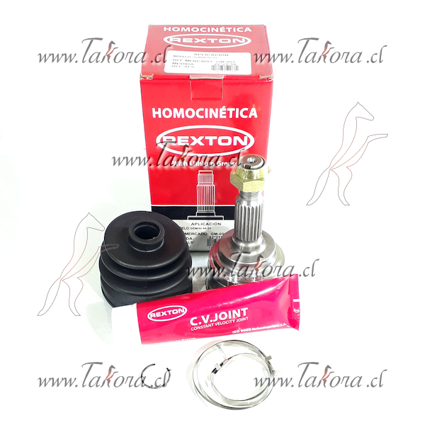 Repuestos de autos: Homocinetica, Derecha, Lado Rueda, Dientes Exterio...
Nro. de Referencia: GM-005
