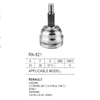 Repuestos de autos: Homocinetica, Renault Megane, Dientes Exteriores 2...
Nro. de Referencia: RN-821 Repuestos de autos: Homocinetica, Renault Megane, Dientes Exteriores 2...
Nro. de Referencia: RN-821