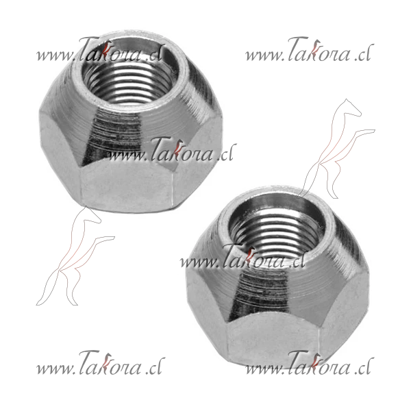 Repuestos de autos: Tuerca Rueda, Delantera / Trasera, Derecha / Izqui...
Nro. de Referencia: 4347051010